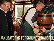 Starkbieranstich des neuen Jakubators am 08.03.2019 durch Münchens OB Dieter Reiter @ Forschungsbrauerei und Bräustüberl in Perlach